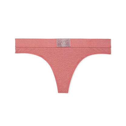 Pantie Thong Logo Shine Victoria's Secret