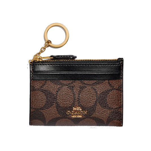 Tarjetero Skinny Signature Canvas Coach