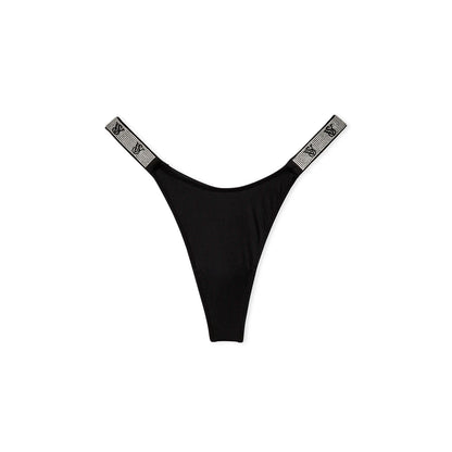 Pantie Strap Shine Lace Thong Victoria's Secret
