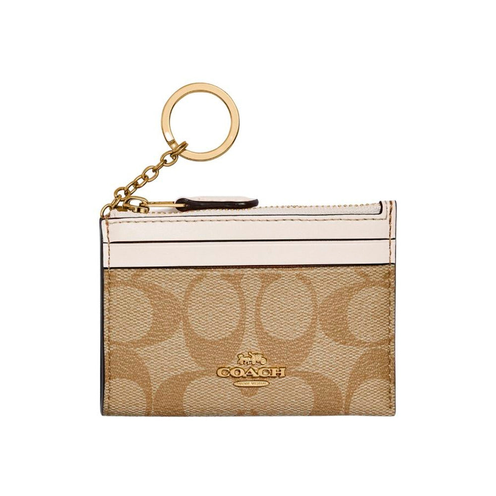 Tarjetero Skinny Signature Canvas Coach