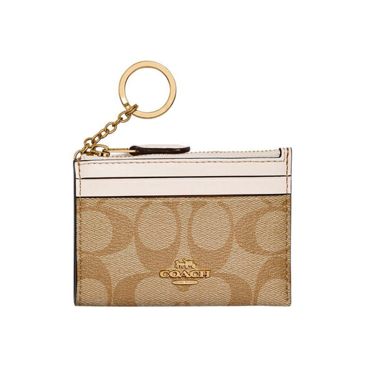 Tarjetero Skinny Signature Canvas Coach