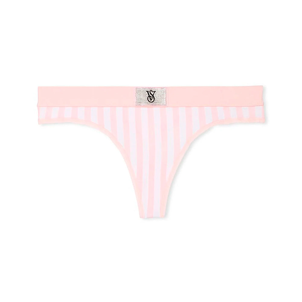 Pantie Thong Logo Shine Victoria's Secret