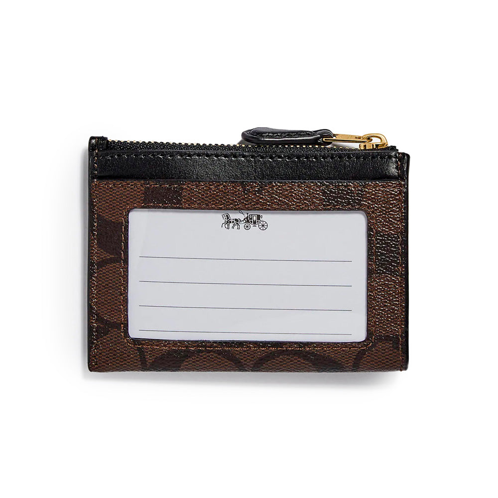 Tarjetero Skinny Signature Canvas Coach