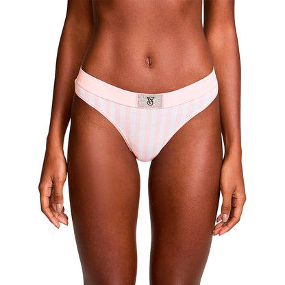 Pantie Thong Logo Shine Victoria's Secret