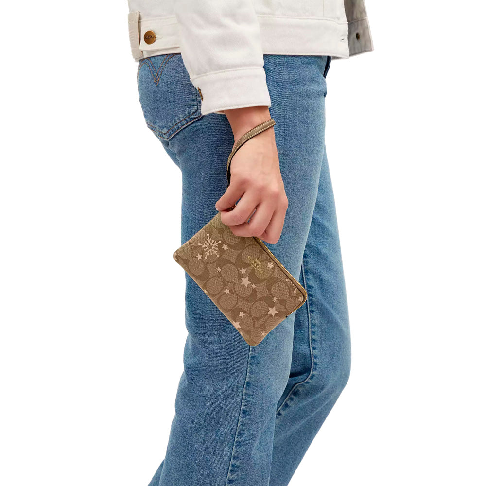 Bolso de mano Corner Zip Signature Coach - Coach