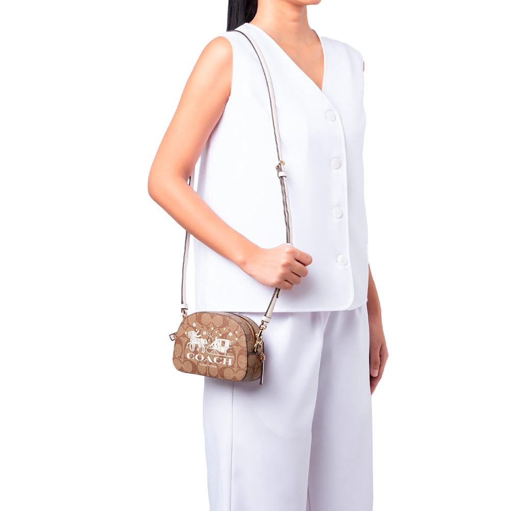 Crossbody Mini Serena Signature Horse Coach - Coach