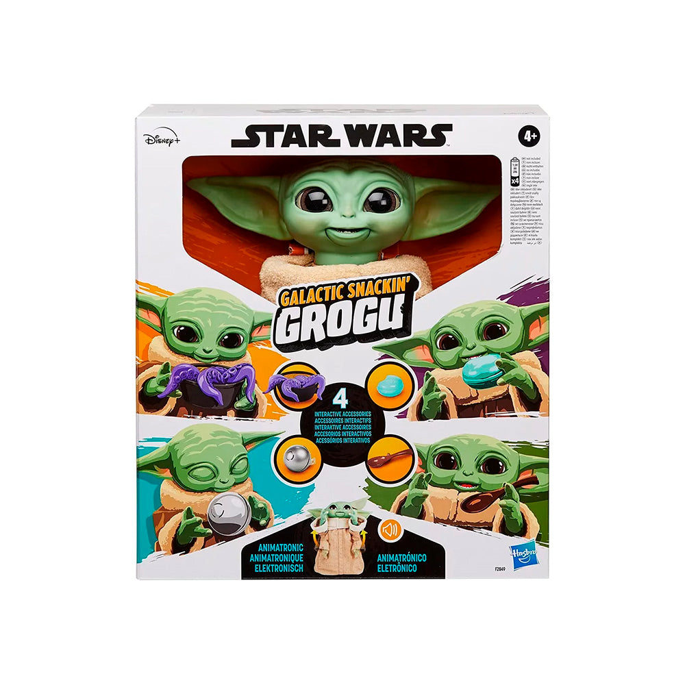 Star Wars Galactic Snacking Grogu Baby Yoda - Disney