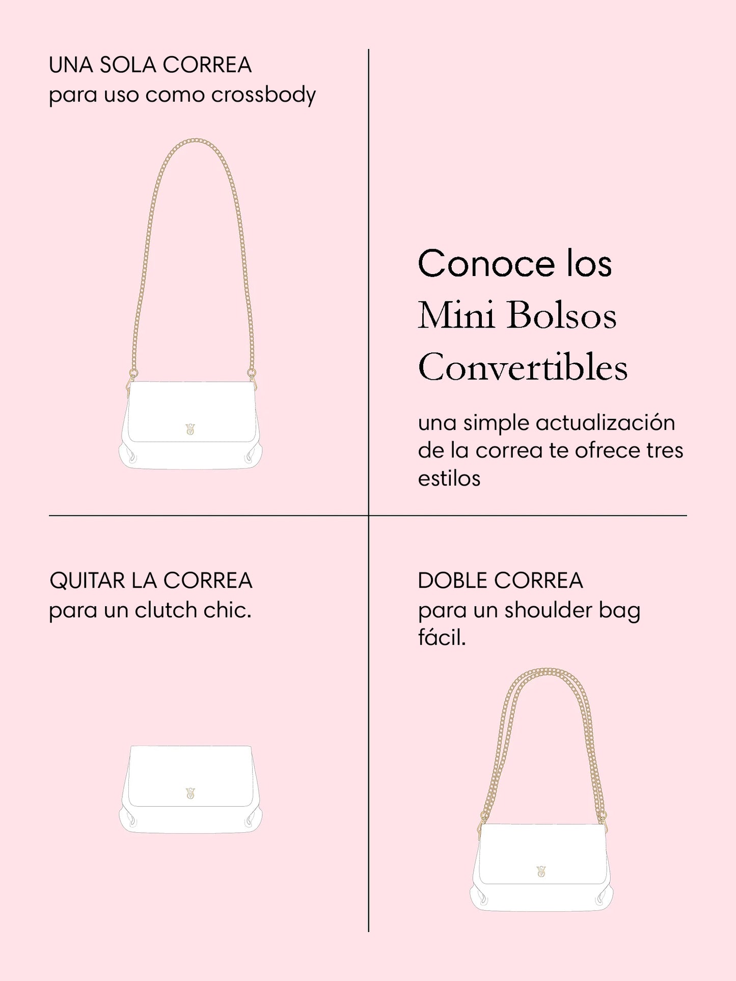Crossbody Bag Mini convertible Victoria's Secret